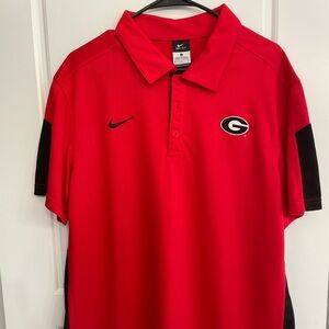 UGA Nike coaches polo